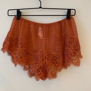Victoria's Secret Lace Shorts